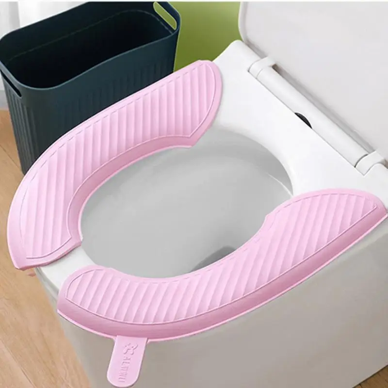 

Creative Washable And Erasable Waterproof Toilet Cushion Four Seasons General Summer Toilet Foam Cushion Toilet Cover Summer