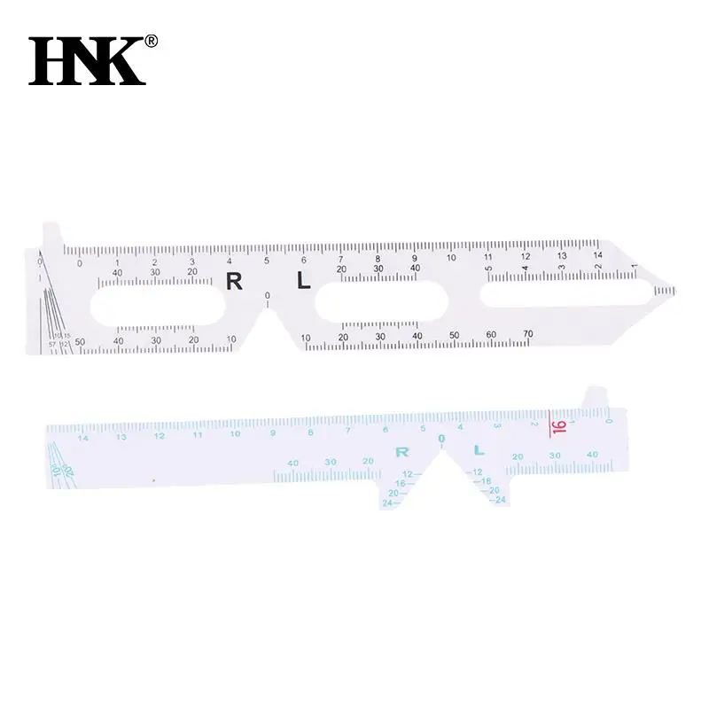 

White Plastic Eye Straight Edge PD Ruler Pupillary Distance Rulers