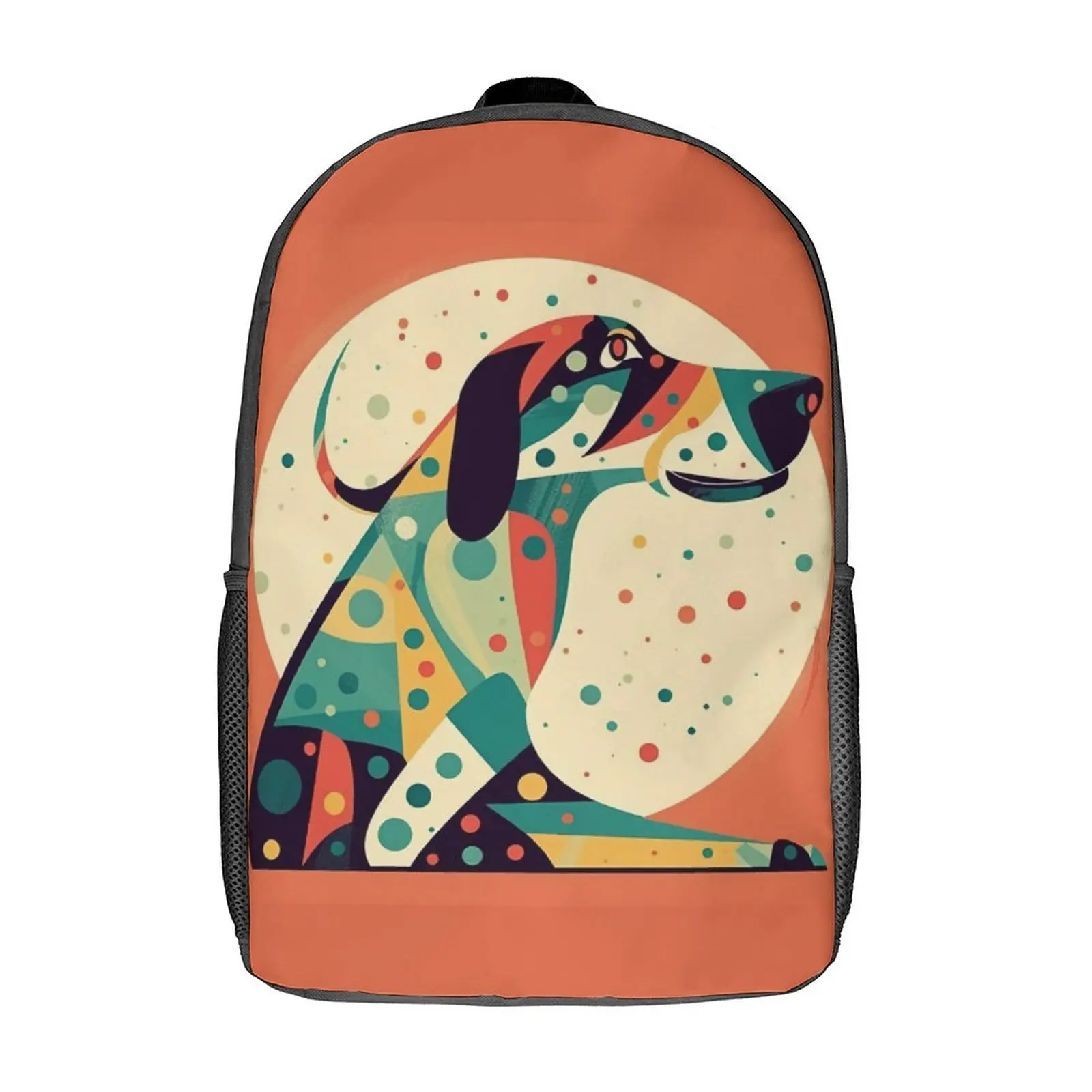 

Рюкзак для собак Ретро Разноцветные подростковые Полиэстеровые дорожные рюкзаки с принтом элегантные школьные сумки рюкзак