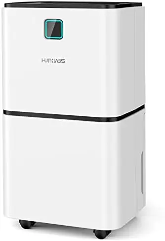 

Sq. Ft Dehumidifier for Large Room and Basements, HUMILABS 30 Pints Dehumidifiers with Auto or Manual Drainage, 0.528 Gallon Wat