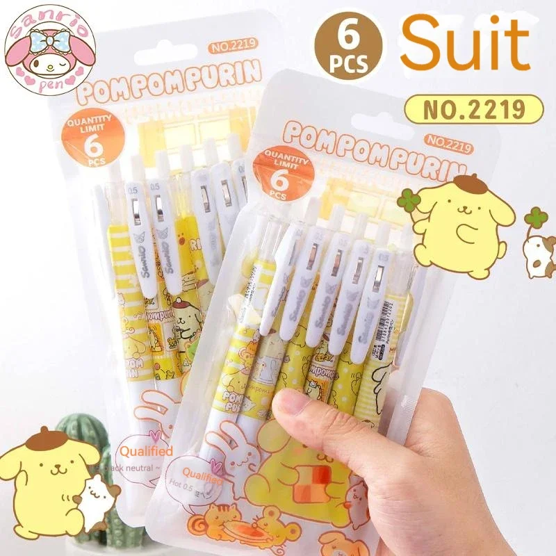 

Ручка гелевая Sanrio с мультяшным принтом, 12 шт./набор