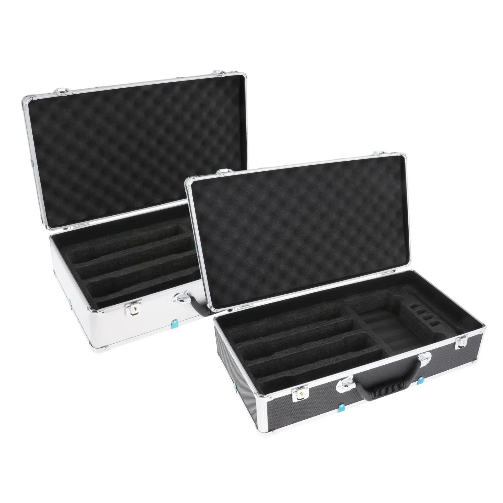 

Mic Gear Storage Box Instrument Box Mics Bag EVA Interior Hard Shell for