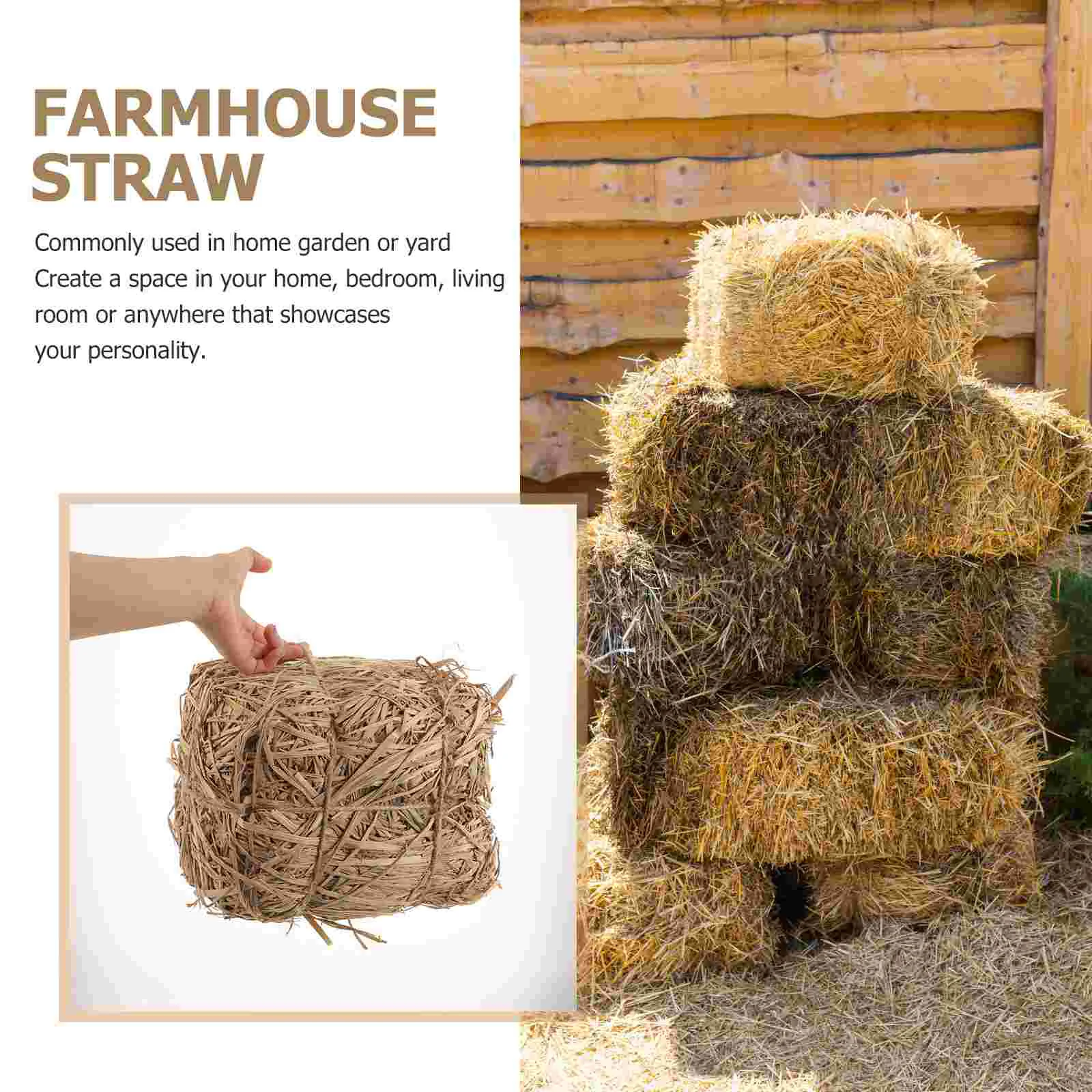 Стог сена сухая солома реквизит для фотосъемки орнамент домашний декор песочный