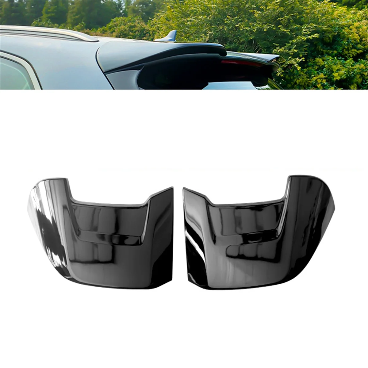 Накладка на крыло заднего крыла для Audi Q5 2018-2024 RS SQ5 1 пара