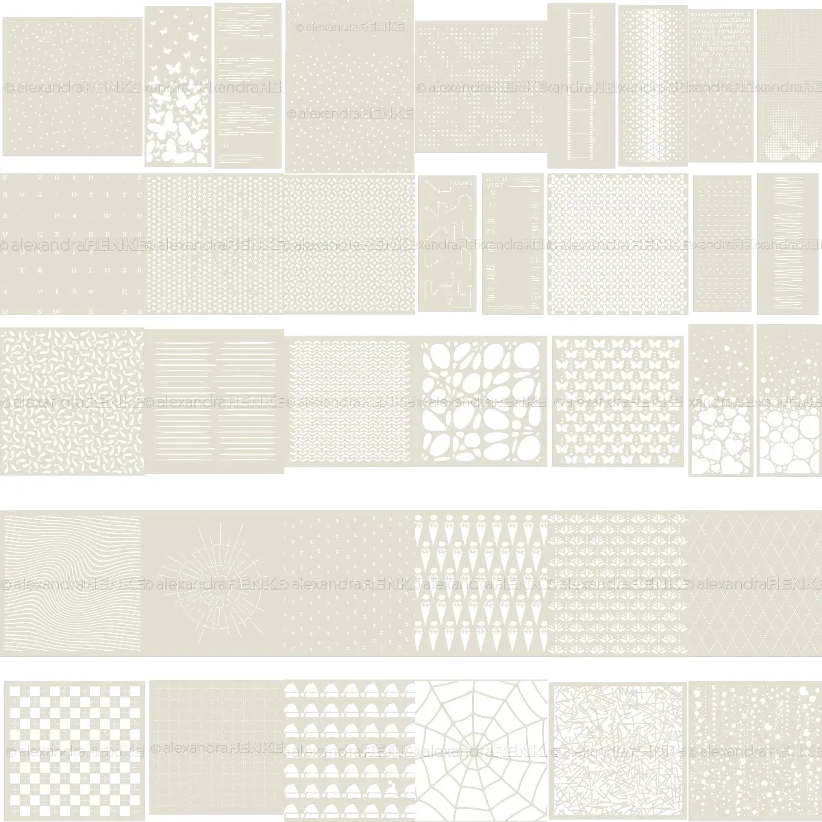 2024 октября новый квадратный трафарет с бабочкой и паутиной сделай сам альбом для