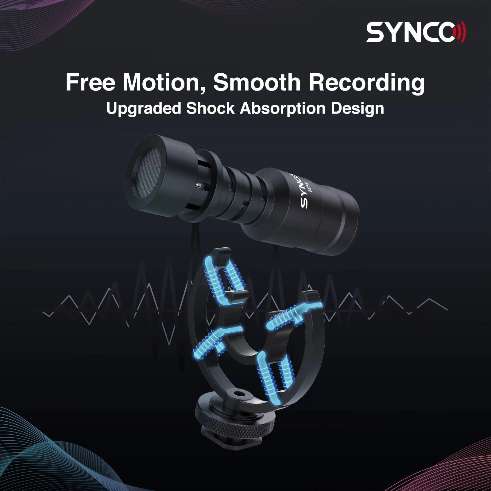 Фото Микрофон SYNCO M1S кардиоидный дробовик для iPhone Android смартфона Canon Nikon Sony DSLR камеры Бытовая видеокамера ПК микрофон MM1 №4