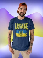 ukraine flag glory to ukraine glory to heroes t shirt mens 100 cotton casual t shirts loose top size s 3xl