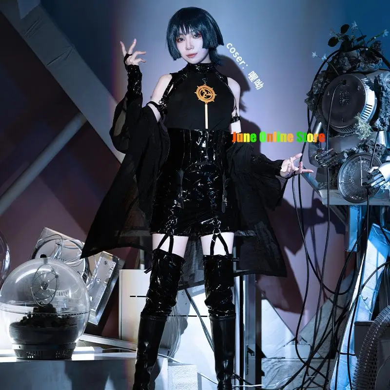 

Genshin Impact Scaramouche Fashion Sniper Killer Game Suit Uniform Cosplay Costume Halloween Party Outfit Women New 2023