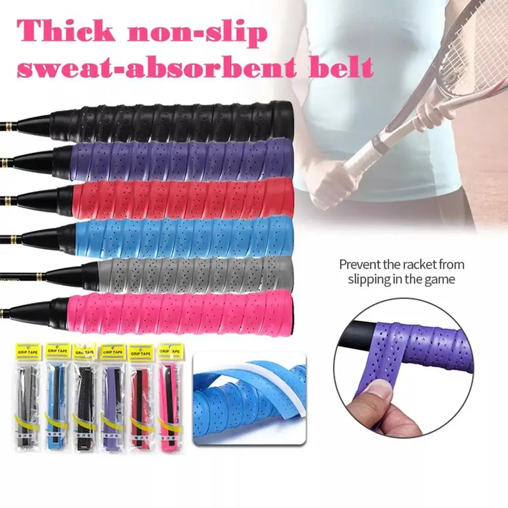 

Tennis overgrips tape Badminton racket grips sweatband anti-slip breathable sport over grip sweat band griffband dropship