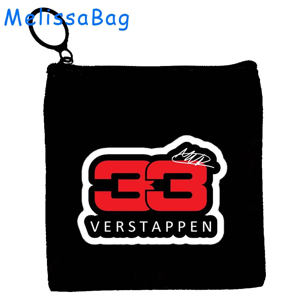 Холщовый кошелек для мелочи F1 Racer с номером и надписью рисование Норрис 4 Фернандо