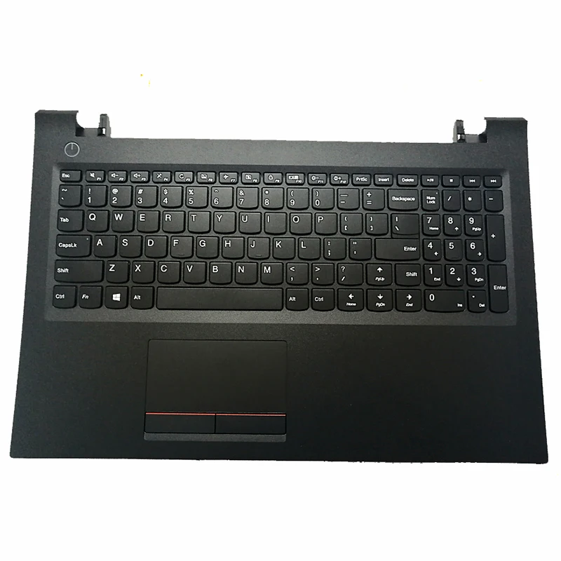 

New US Laptop Keyboard For Lenovo E52-80 V510-15 Palmrest Keyboard Touchpad Upper Cover 5CB0M31795