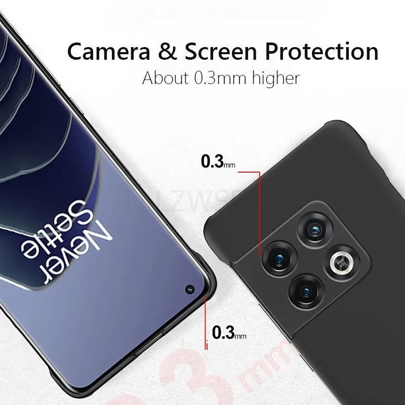 Тонкая матовая жесткая задняя крышка для OnePlus 10 Pro 11 10T ACE Racing 8 8T 9R 9 9RT One Plus