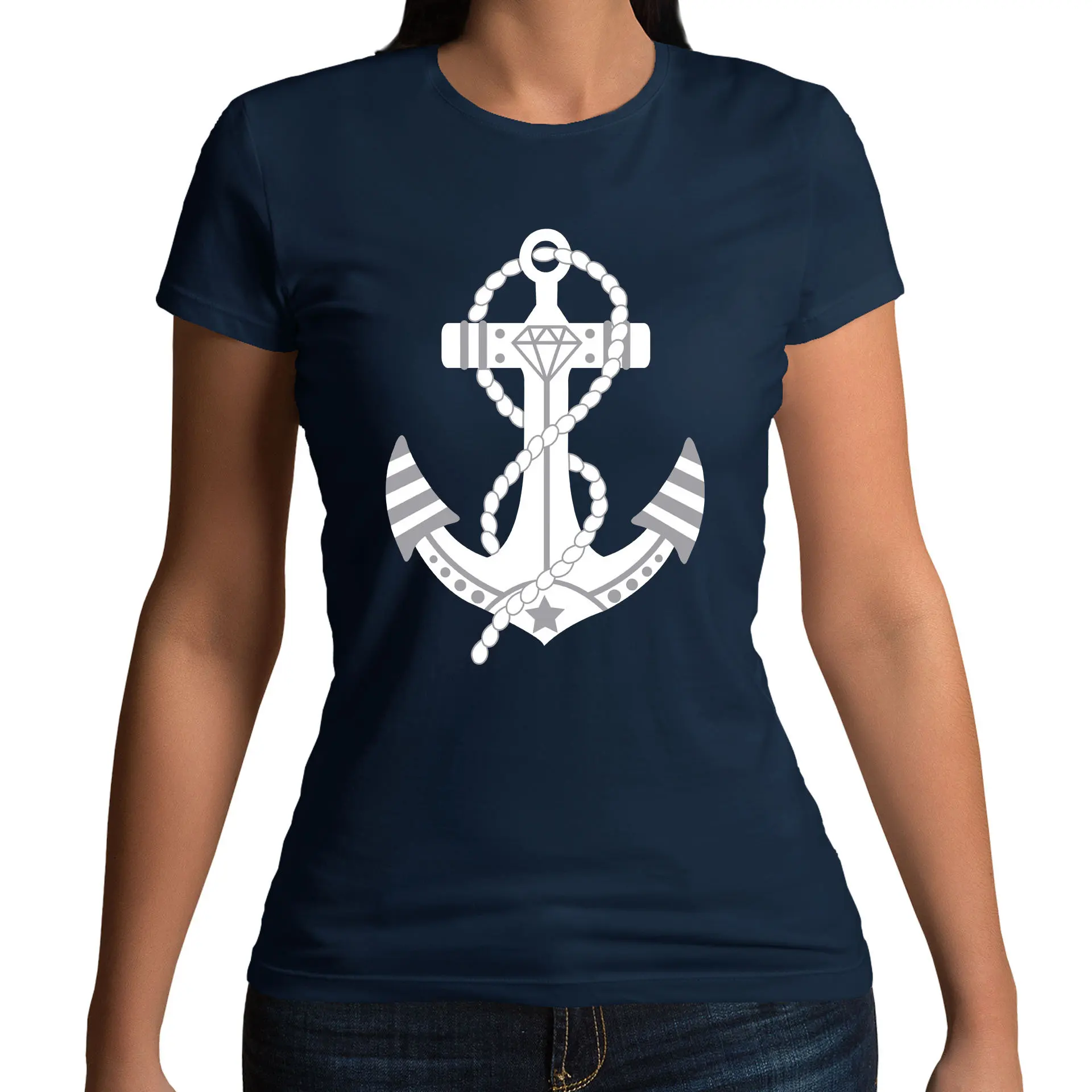 Детская футболка с рисунком якоря