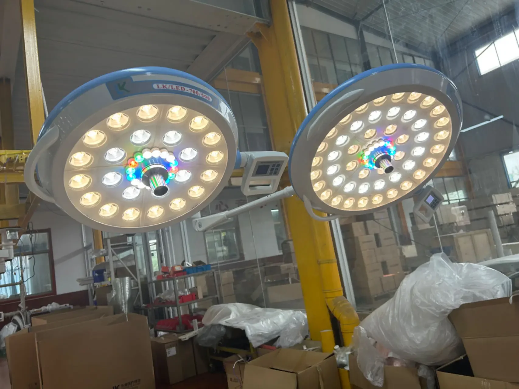 Больничные лампы для хирургии и осмотра переключатель операционной Потолочная