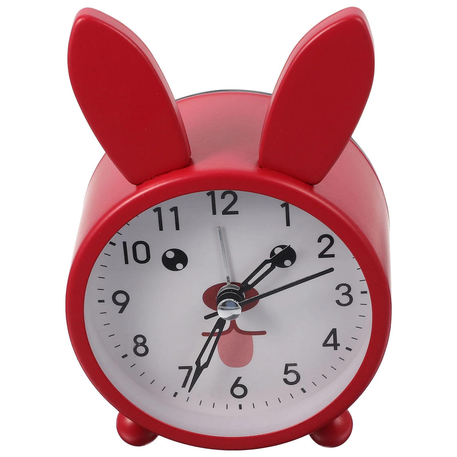 

Clock Alarm Desk Table Bedside Bunny Rabbit Dormitory Silent Kids Convenient Digital Household Cute Room Clocks Light Dorm