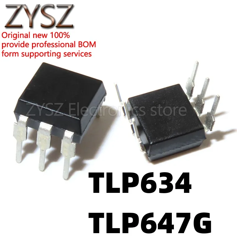 Фото 1 шт. TLP634 TLP647G in-line DIP6 in-line чип с оптопарой Оптрон №1
