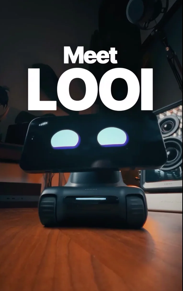 Робот-компаньон LOOI AI для рабочего стола с голосовым взаимодействием ChatGPT, функцией эмоциональной поддержки и беспроводной зарядкой 10 Вт (art.: 3920da5ec392d) - 3920da5ec392d