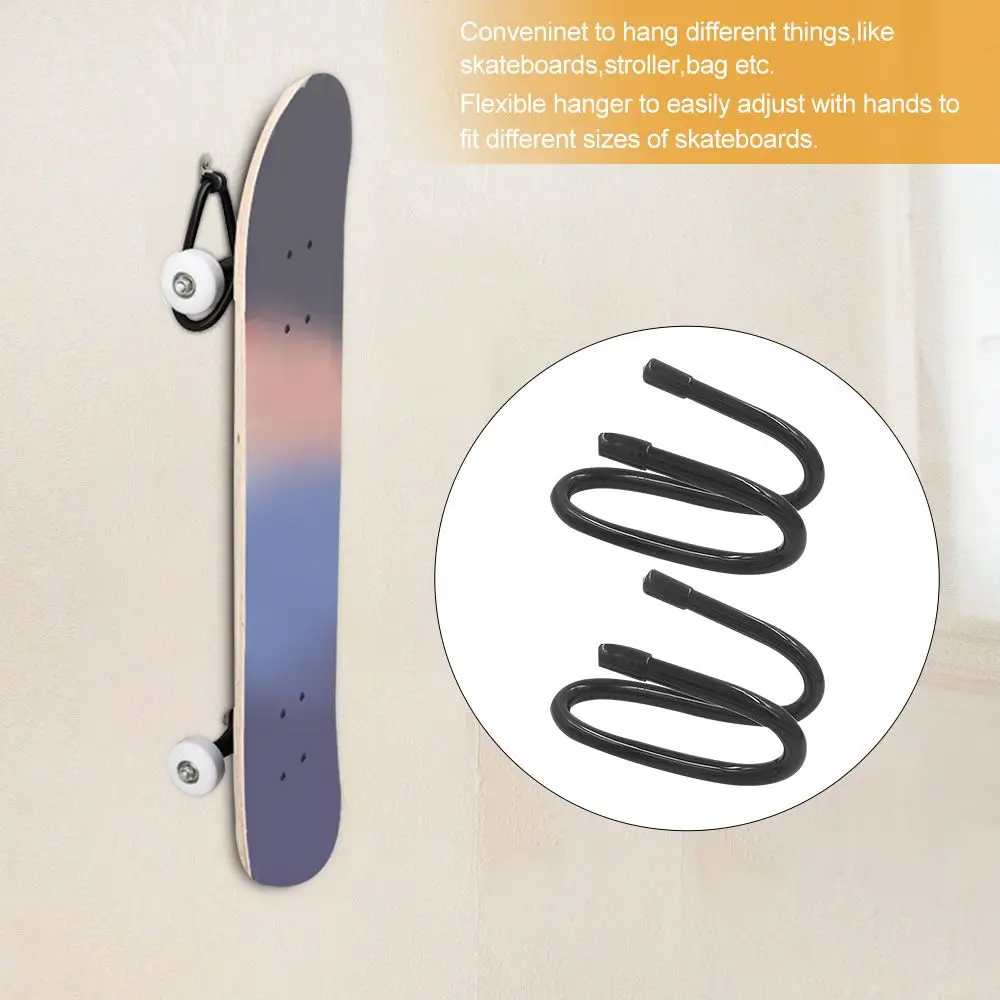 

2 шт., универсальный настенный крючок для скейтборда