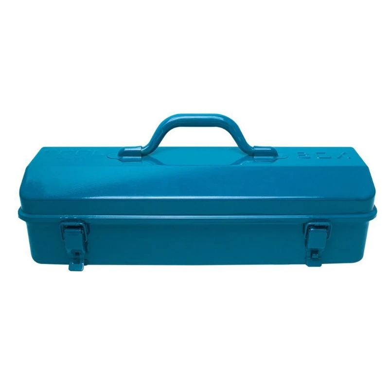 Железный ящик для инструментов рукоделия органайзер большой с ручкой коробка