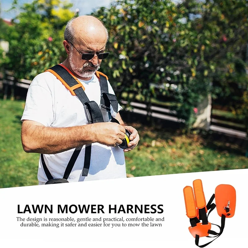 Ремень наплечный универсальный для триммера удобный нейлоновый ремень с двумя