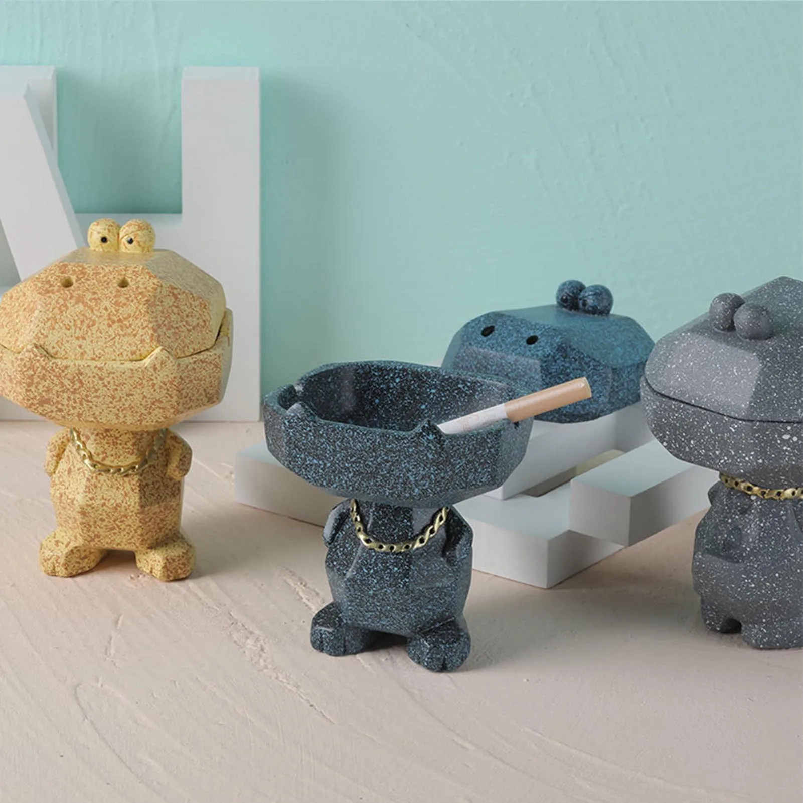 

Скандинавский детский крокодиловый домашний искусственный орнамент креативные идеи с крышкой домашняя Личная трендовая офисная полимерн...