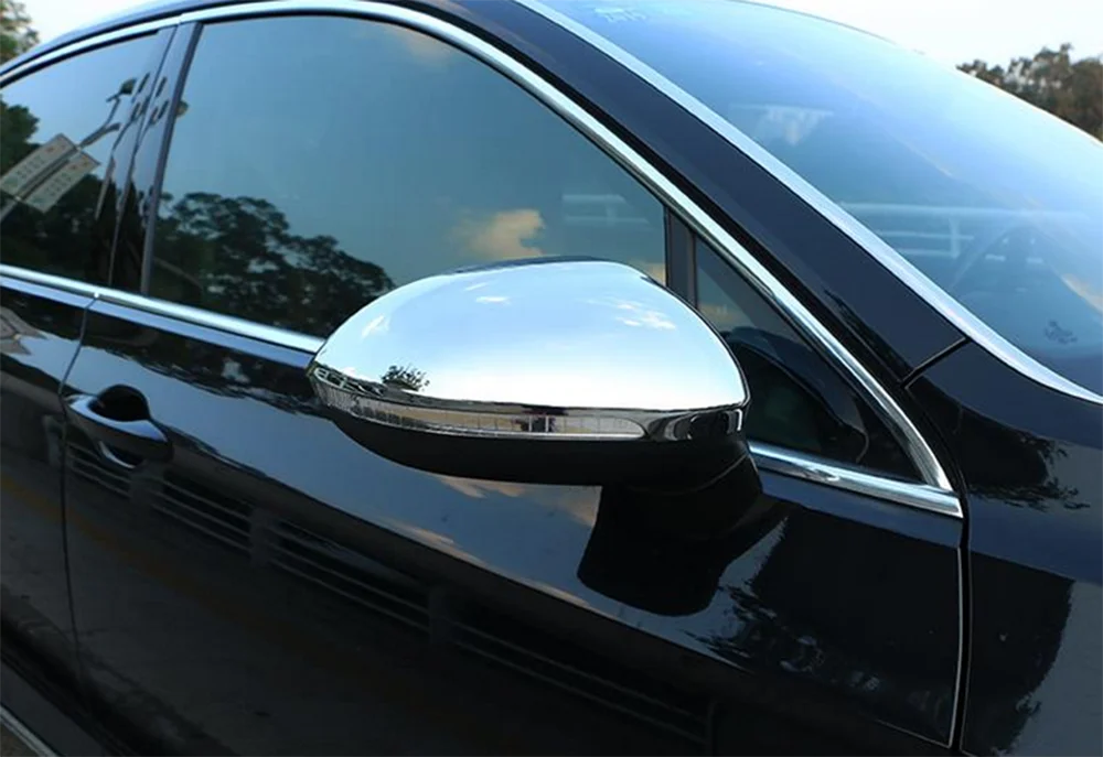Для Volkswagen Passat B8 2012 до 2016 ABS хромированный автомобильный боковой зеркальный чехол заднего вида рамка украшение