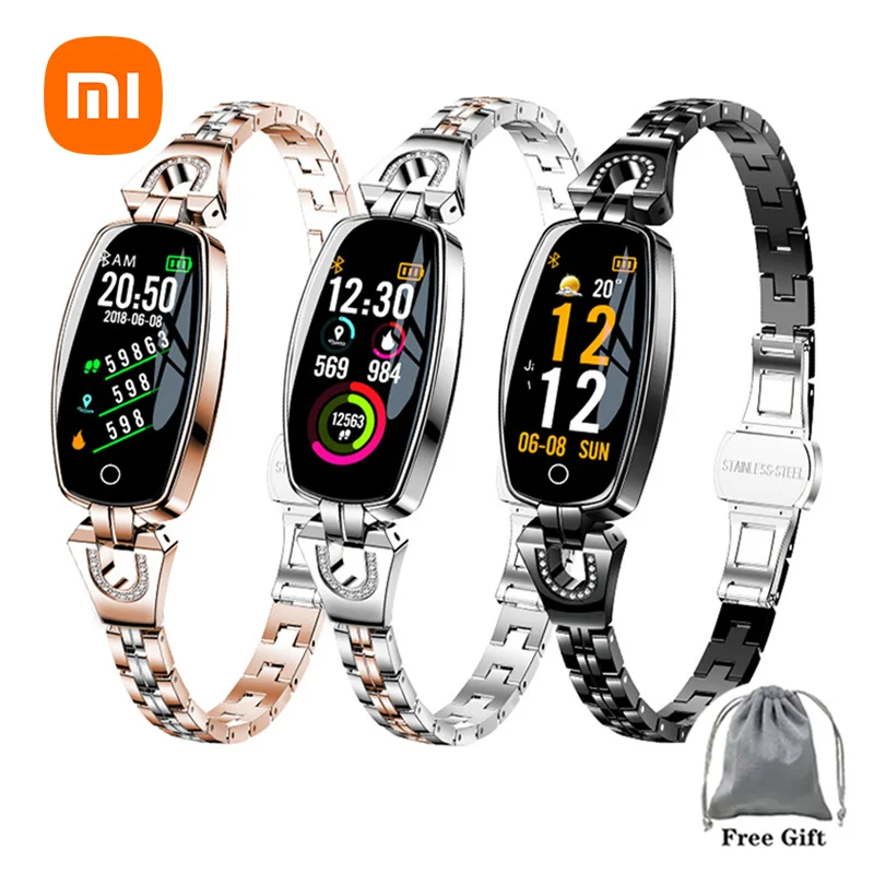 

Xiaomi Mijia Smart Watch Women Heart Rate Blood Pressure Monitor Pedometer Fitness Waterproof Smart Electron Custom Watchface