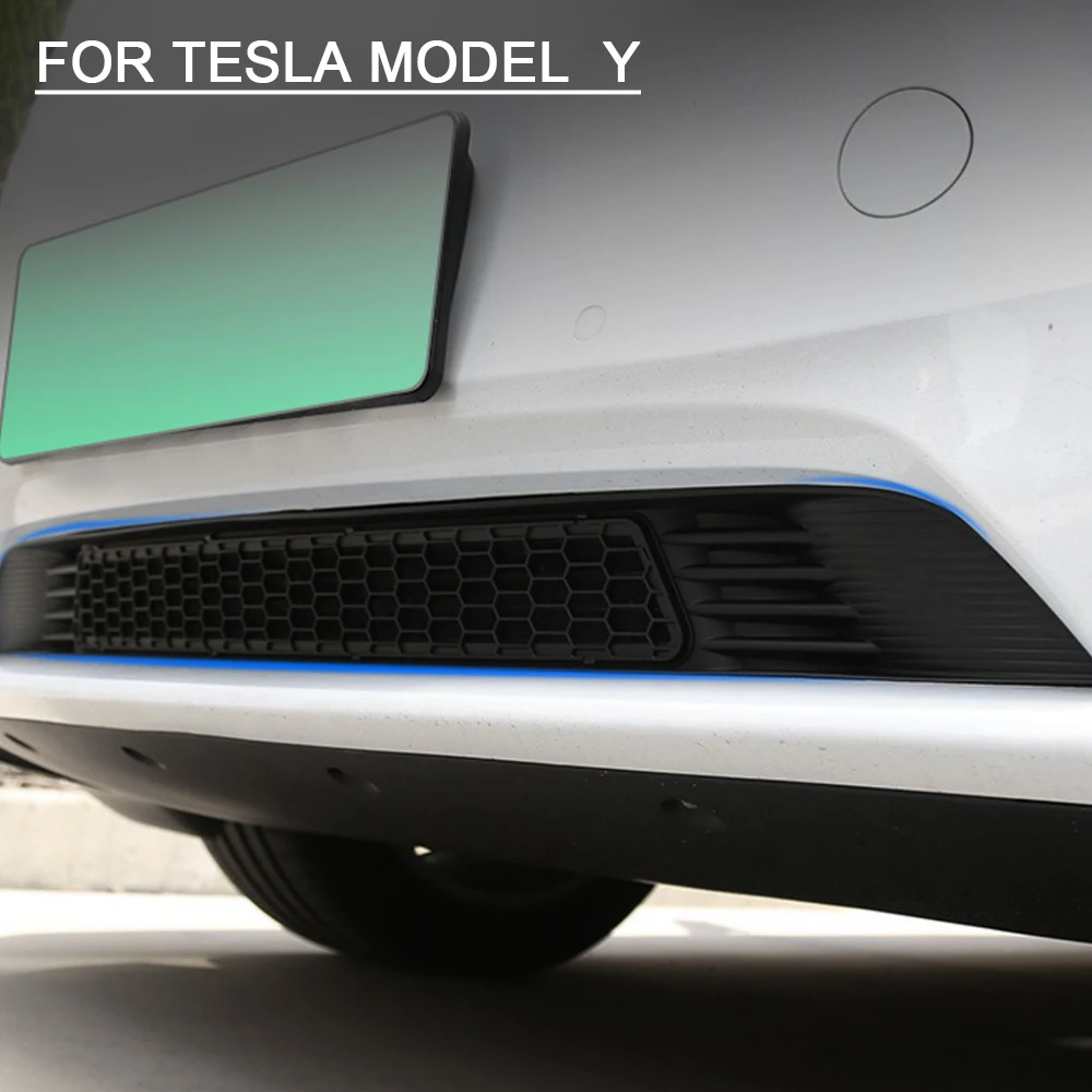 

Insect-proof Net Front Cover Air-conditioning Protective Cover for Tesla 2021-2022 Model Y Vent Intake Grill Filter Accessories