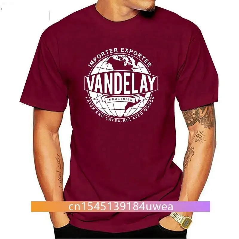 New Vandelay Industries Seinfeld Fan Mens Soft Premium T-Shirt Graphic Humor Tee Free Shipping Light