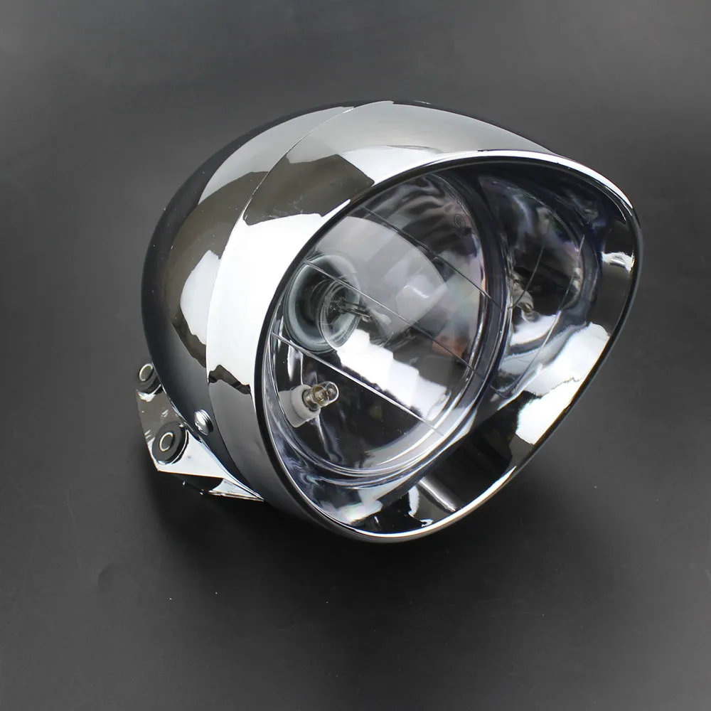 

6 3/4" MOTORCYCLE HIGH LOW BEAM HEADLIGHT FOR HARLEY HONDA SUZUKI KAWASAKI YAMAHA KTN CHOPPER TOURING CUSTOM