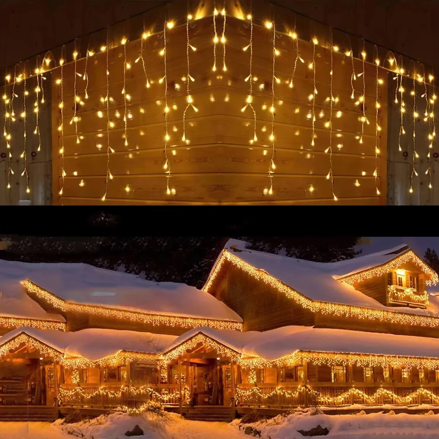 

Светодиодные занавески со льдом Blue/Cold White/Multicolor/Warm White, 220В