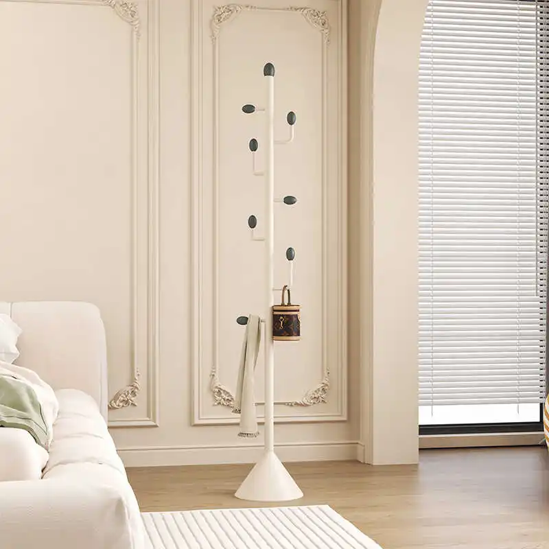 Кремовая вешалка для пальто-до-искусственно не занимает сумку в спальне и