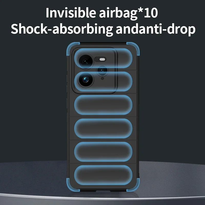 Гибкий силиконовый противоударный чехол с ощущением кожи для Realme GT 7 Pro 5G GT7