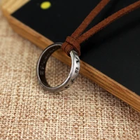 zxmj fashion movie necklace sea area 4 same pendant necklaces retro drake ring necklace for men trend couple necklaces jewelry