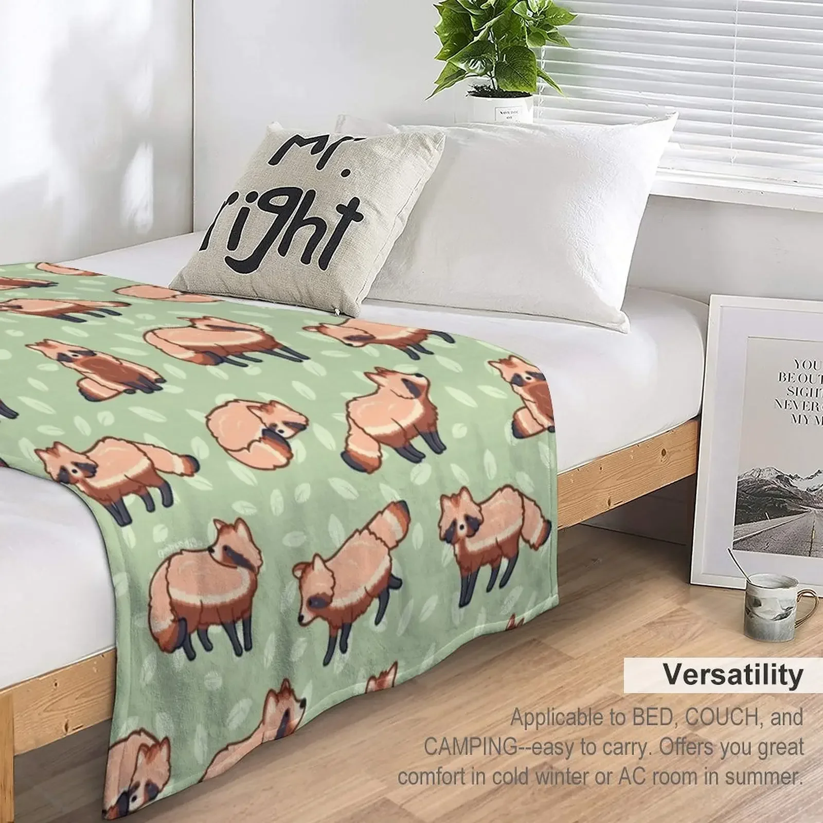 Плед Tanuki спальный мешок очень большие пледы