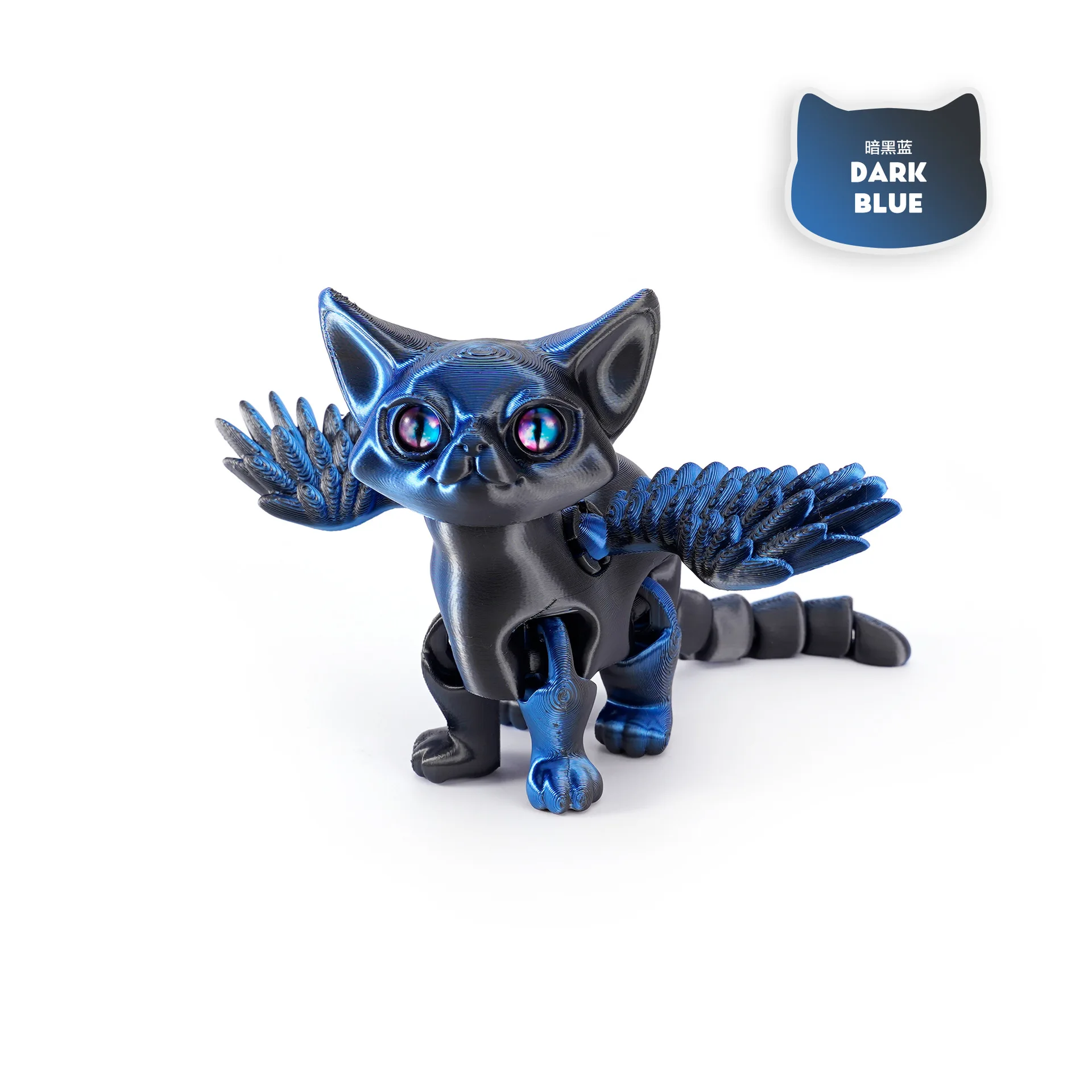 

3D фигурки MOONBIFFY ангел, дьявол, кошка