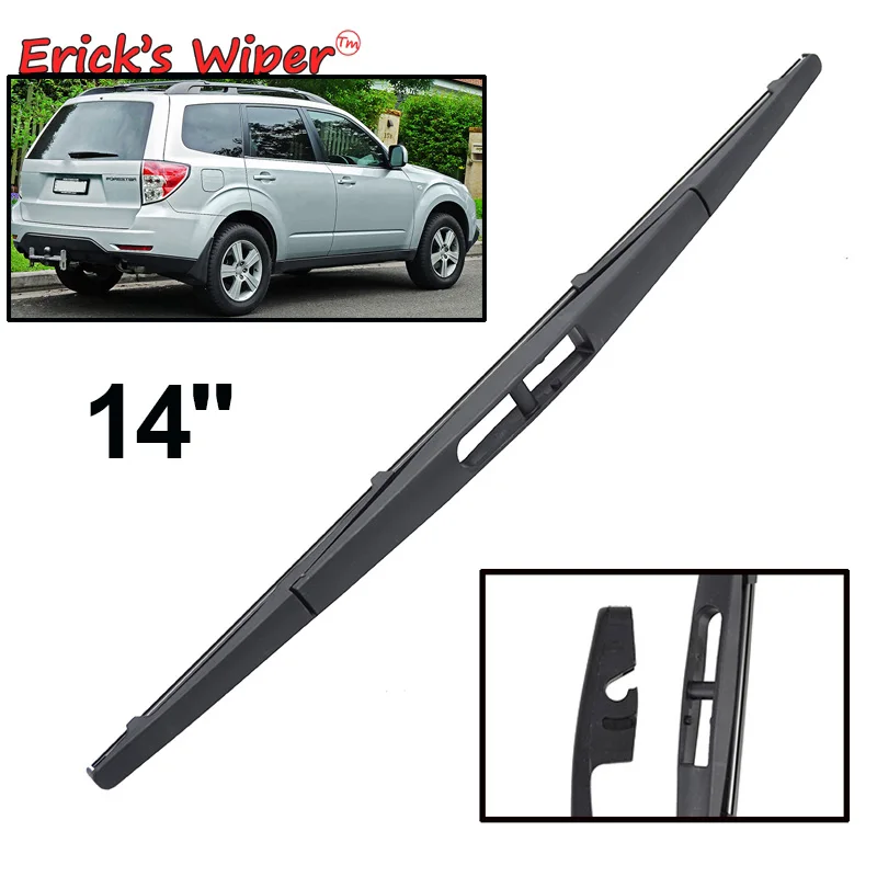 

Erick's Wiper 14" Rear Wiper Blade For Subaru Forester SH MK3 2008 - 2012 Windshield Windscreen Tailgate Window Car Rain Brush