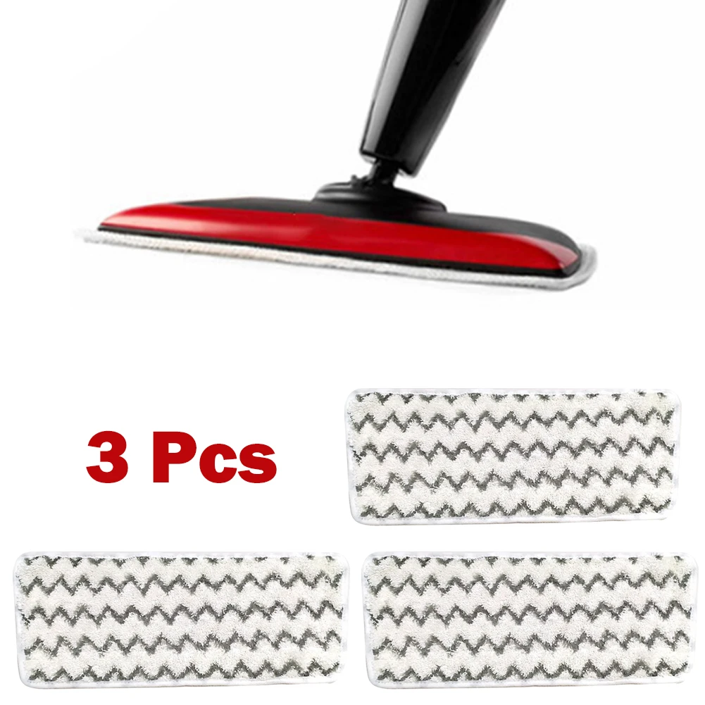 

3pcs Replacement Cloths Washable Pads For Vileda Steam XXL Steam Cleaner Microfibre Remove Grease Original Accessories Household