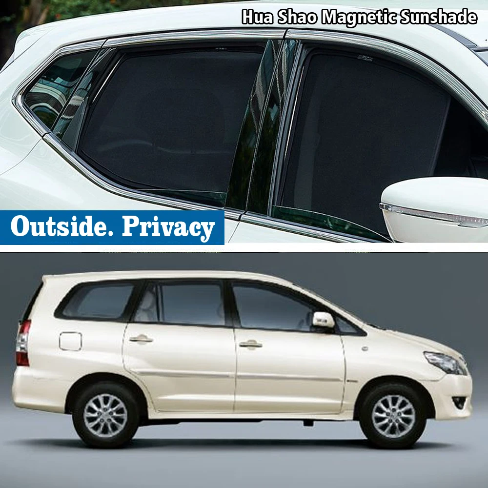 

Magnetic Car Sunshade Shield Windshield Frame Curtain Sun Shade Auto Accessories For Toyota Kijang innova Crysta AN40 2007-2015