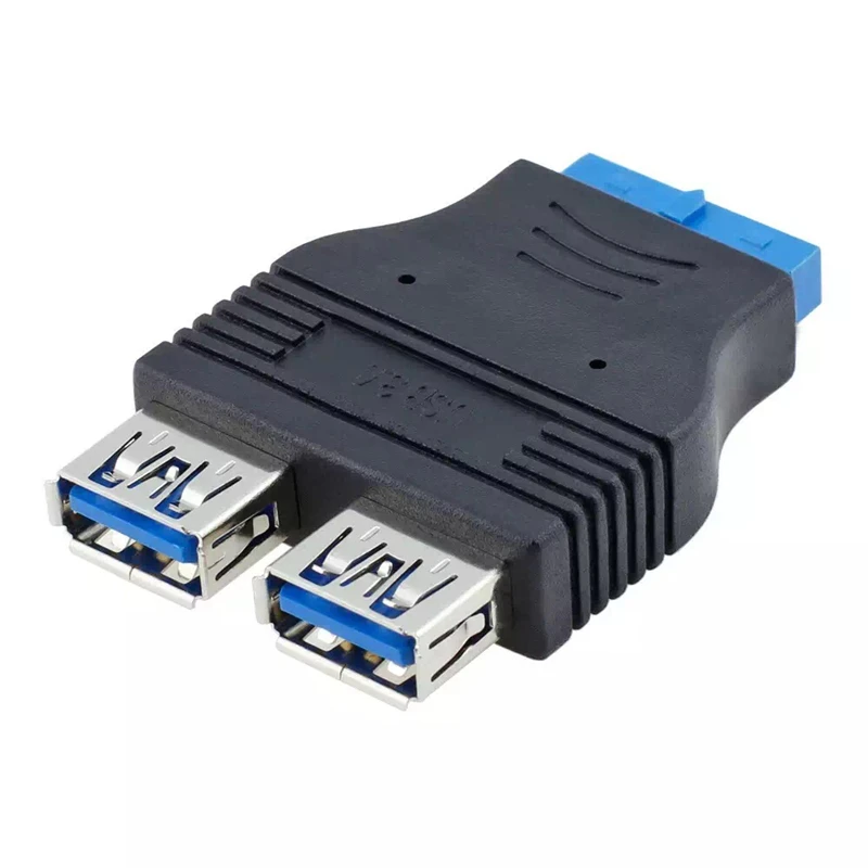 Адаптер для подключения материнской платы на два порта USB 3 0 19 Pin/20P