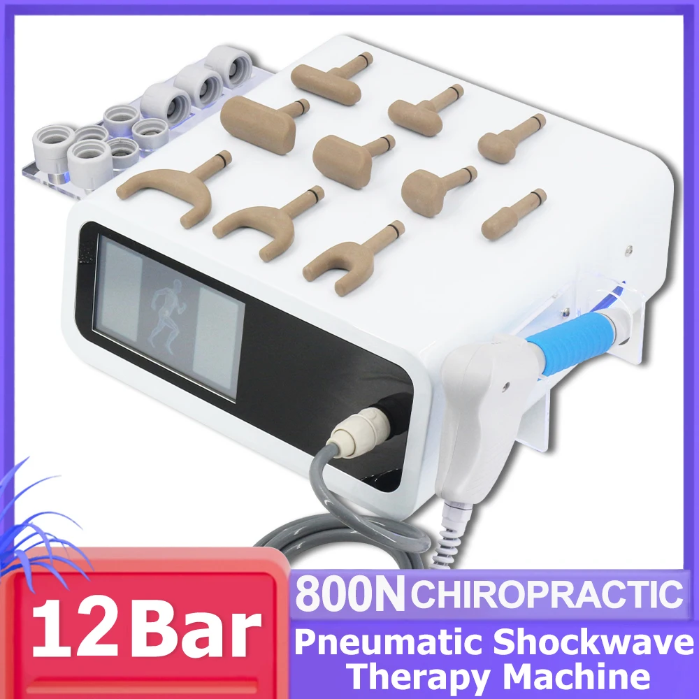 12-барный пневматический аппарат для ударно-волновой терапии мужчин лечение ЭД