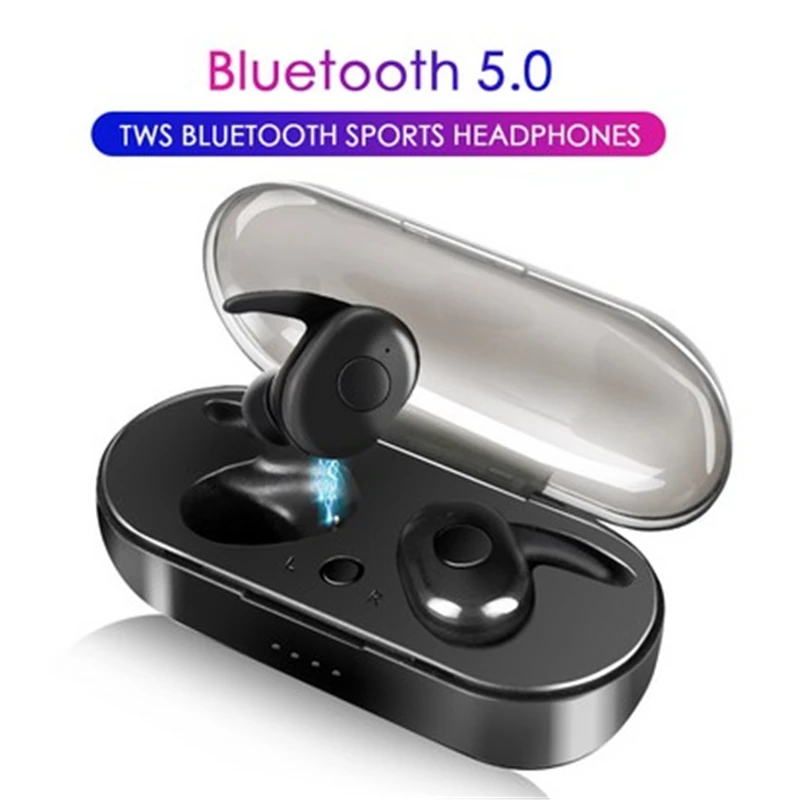 

2022 Music Bluetooth Stereo Earphone Wireless IPX7 Waterproof Touch Earbuds Headset 3300mAh Battery LED Display Charge Case