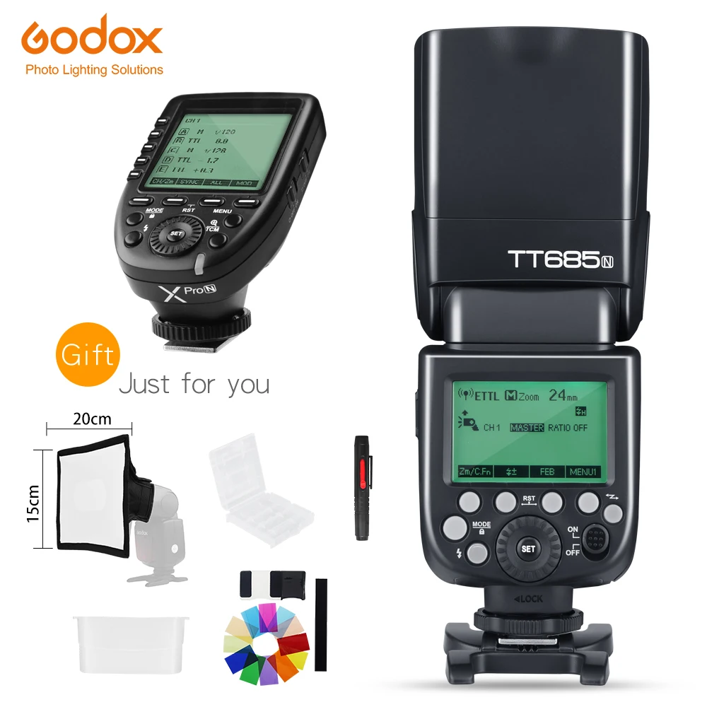 

Вспышка для камеры Godox TT685C TT685N TT685S TT685F TT685O