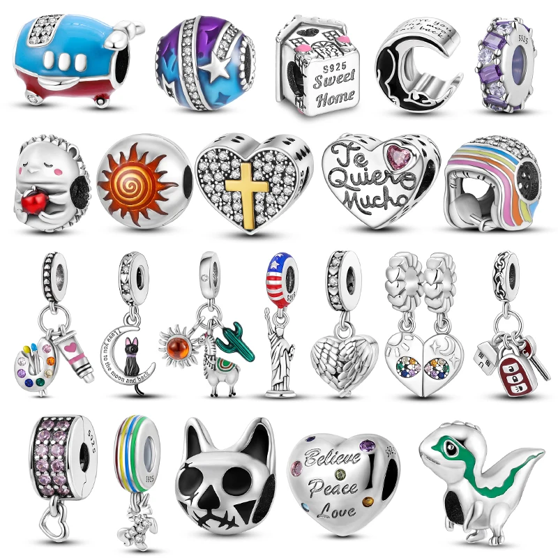 

My orders Anillos plata de ley 925 Bastet Helmet Fit Charm Pandora plata 925 Original jewellery Making Supplies Ewelry For Women