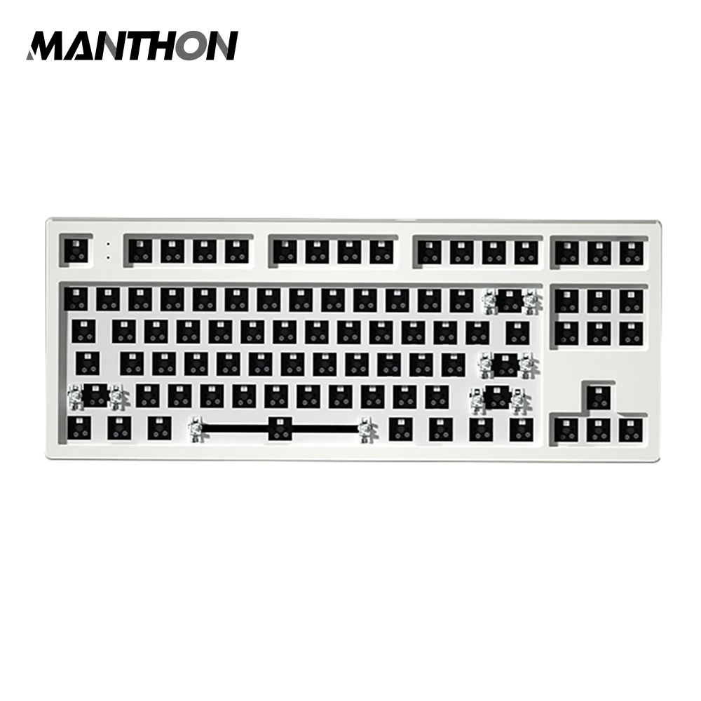 

FL ESPORTS MK870 Kit BT Wireless 2.4G Three Mode Keyboard Customization Diy Kit Satellite Axis Full Key Barebone Keyboard Kit