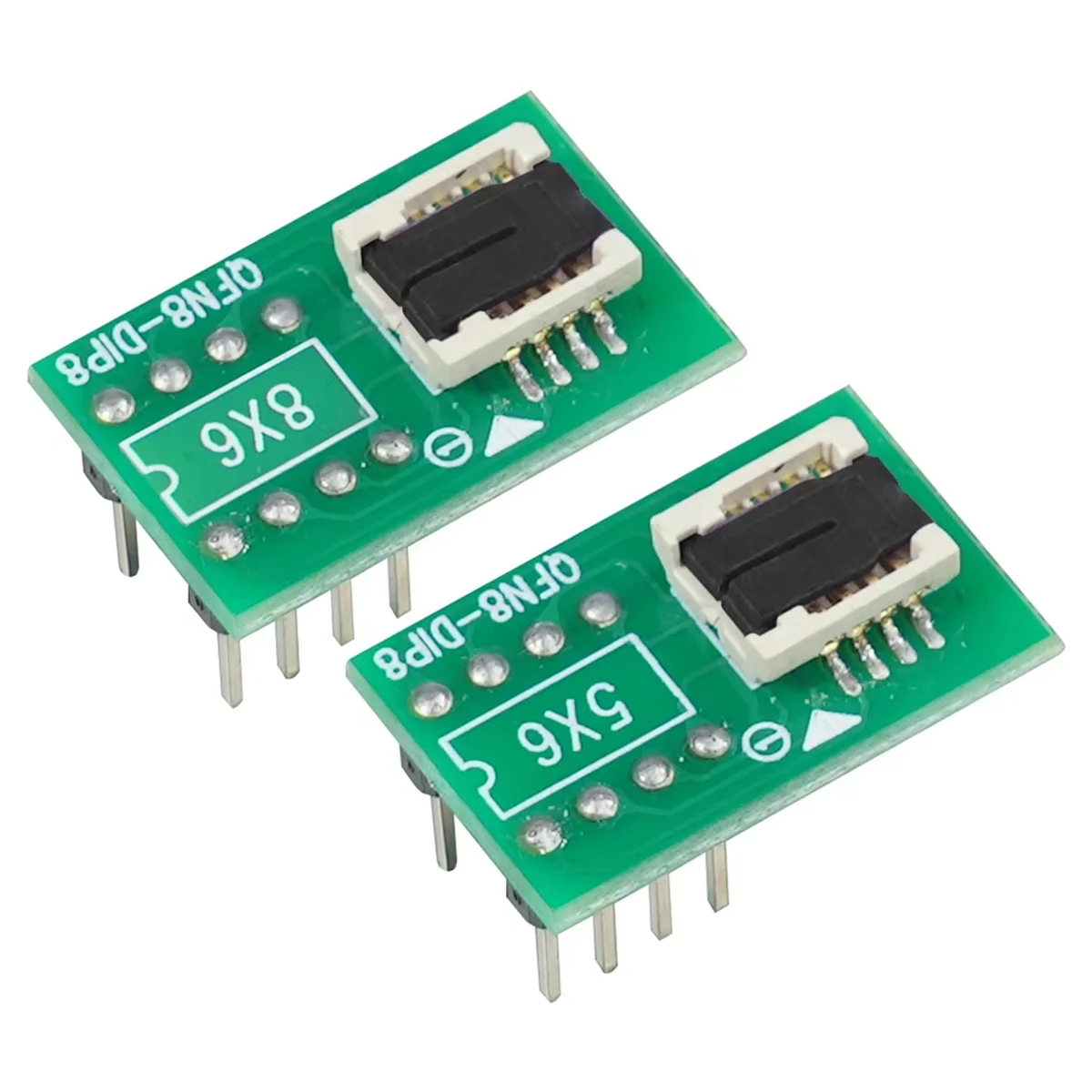 НОВЫЙ новый чип WSON8MLF8MLP8 DFN8 к разъемупереходнику DIP8 6x5 мм и 8x6 мм для T48 TL866II RT809FH CH341A EZP2023 (art.: 3920cf5eea90f) - 3920cf5eea90f