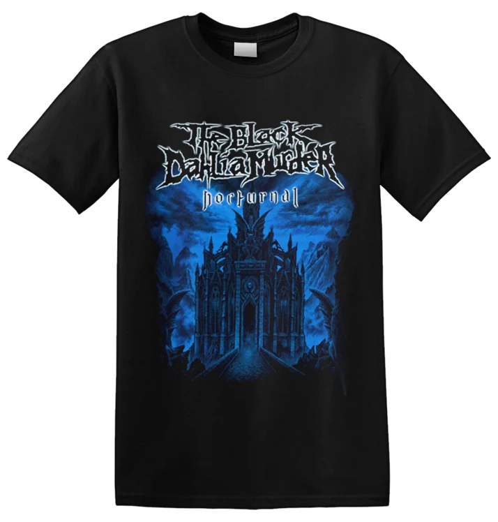 Черная футболка с изображением хидалии убийцы Ночной | Мужская одежда