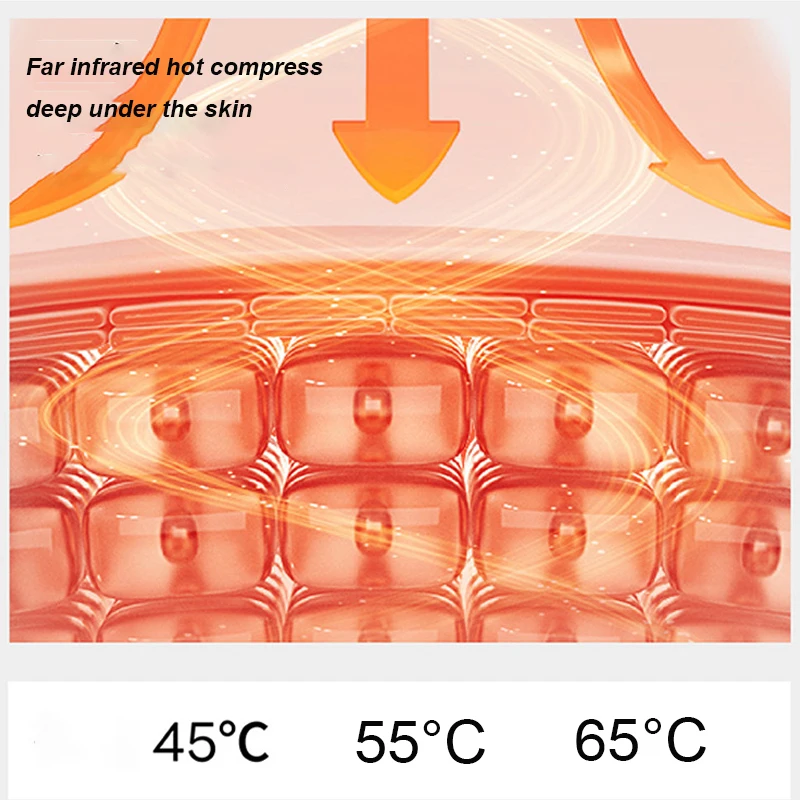 Портативная зимняя грелка для рук с регулируемой температурой графеновая 2 в 1