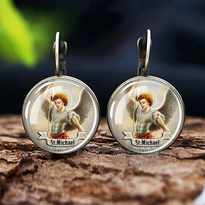 Серьги-Крючки Esspoc с изображением июда Религиозные христианские визуальные