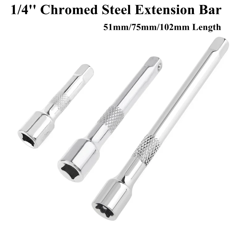 

Удлинители для гаечных ключей ChgImposs SS-80124 1/4 дюйма 51/75/102 мм